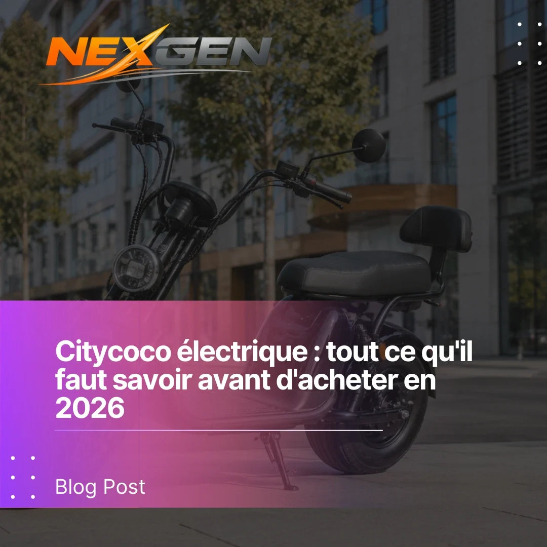 Citycoco électrique : tout ce qu'il faut savoir avant d'acheter en 2026