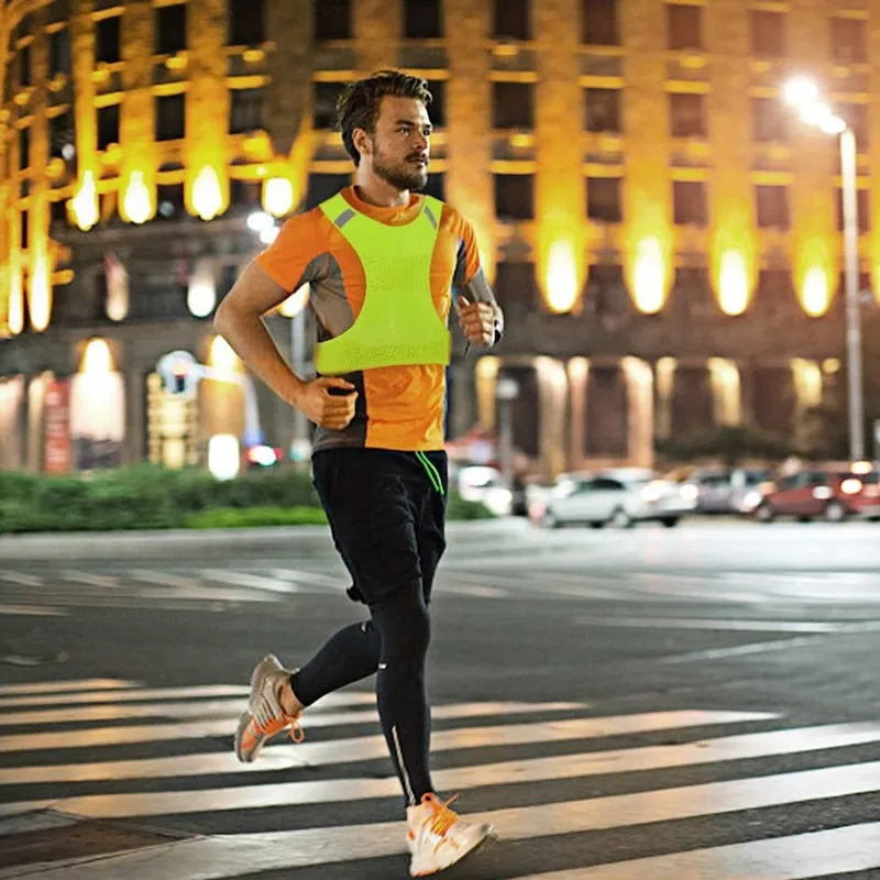 Gilet Réfléchissant Haute Visibilité pour Vélo & Trottinette | MSJ NEXGEN