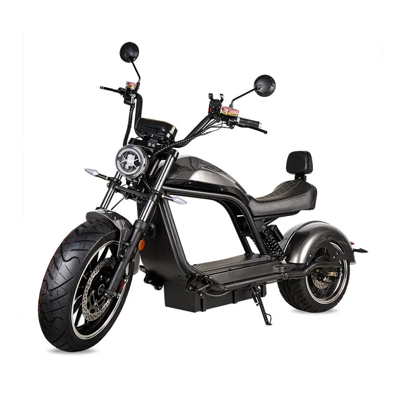 Moto électrique IKARA 3000W homologuée (Style Harley) - MSJ NEXGEN