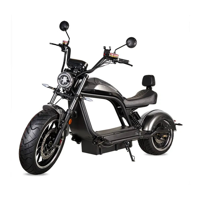 Moto électrique IKARA 3000W homologuée (Style Harley) - MSJ NEXGEN
