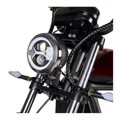 Moto électrique IKARA 3000W homologuée (Style Harley) - MSJ NEXGEN