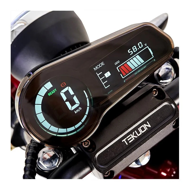 Moto électrique IKARA 3000W homologuée (Style Harley) - MSJ NEXGEN