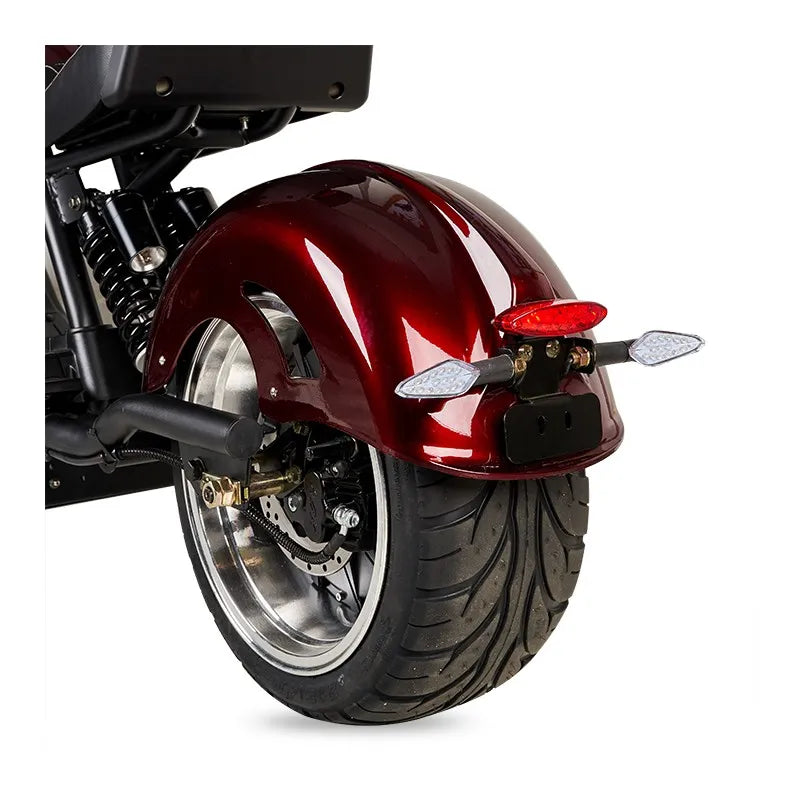 Moto électrique IKARA 3000W homologuée (Style Harley) - MSJ NEXGEN