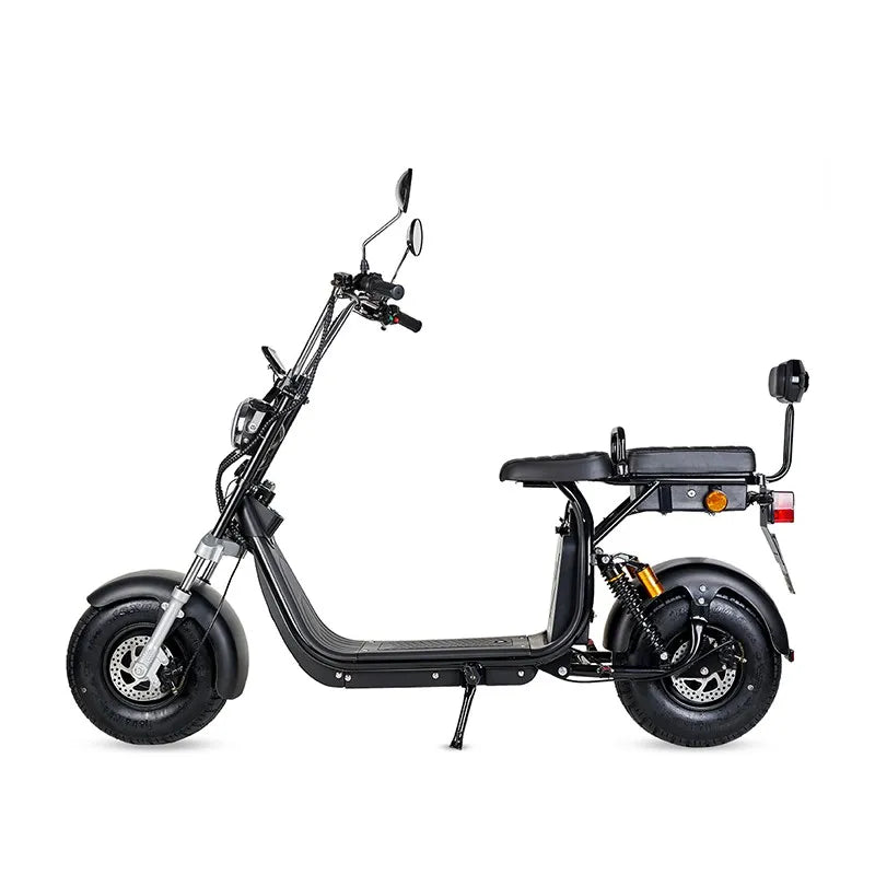 Moto électrique Maverick II Citycoco 1200W homologuée avec batterie amovible - MSJ NEXGEN