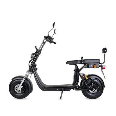 Moto électrique Maverick II Citycoco 1200W homologuée avec batterie amovible - MSJ NEXGEN