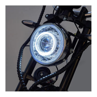 Moto électrique Maverick II Citycoco 1200W homologuée avec batterie amovible - MSJ NEXGEN
