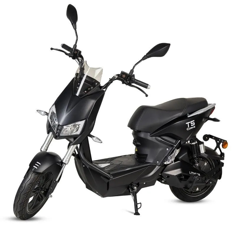 Moto électrique T5 1500W homologuée avec batterie amovible - MSJ NEXGEN