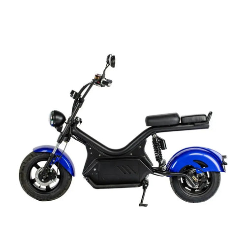 IKARA 2000W Electric Scooter 2-Seater Approved (Blue) - MSJ NEXGEN
