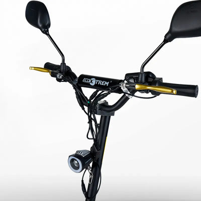 Trottinette électrique Aspide 2000W avec selle et plateforme en bois - MSJ NEXGEN