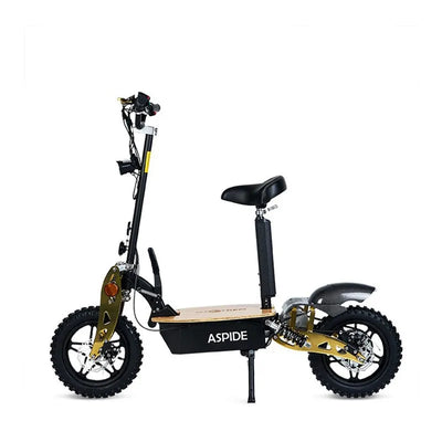 Trottinette électrique Aspide 2000W avec selle et plateforme en bois - MSJ NEXGEN