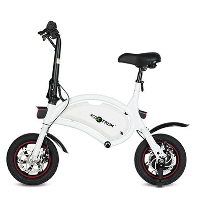 Trottinette électrique 250W avec selle, repose-pieds et guidon pliable - MSJ NEXGEN