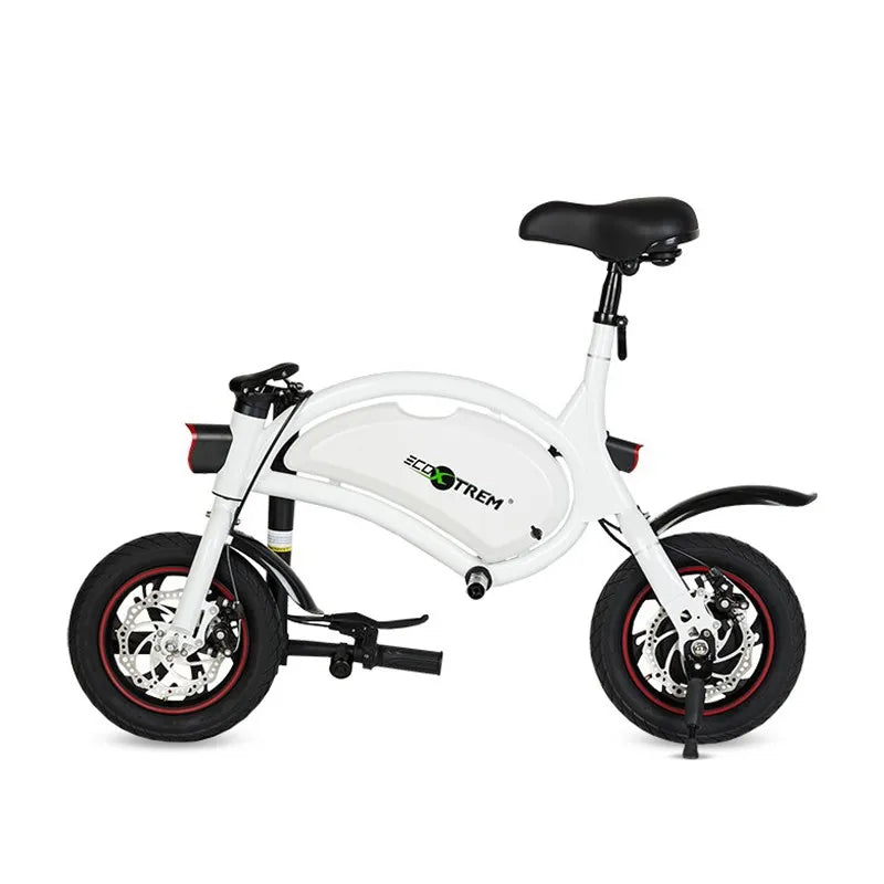Trottinette électrique 250W avec selle, repose-pieds et guidon pliable - MSJ NEXGEN