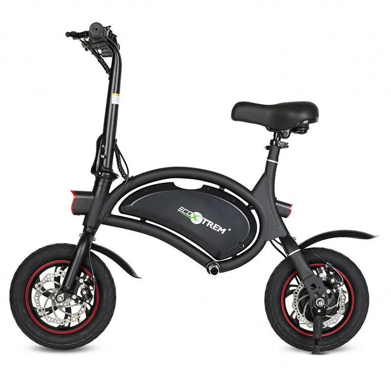 Trottinette électrique 250W avec selle, repose-pieds et guidon pliable - MSJ NEXGEN