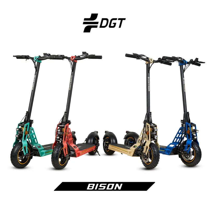 Trottinette électrique homologuée DGT Bison 800W - MSJ NEXGEN