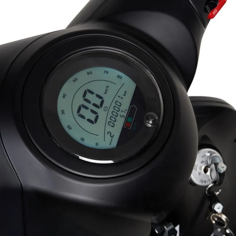 Scooter électrique TIVOLI 1500W homologué (Autonomie jusqu'à 130 km) - MSJ NEXGEN