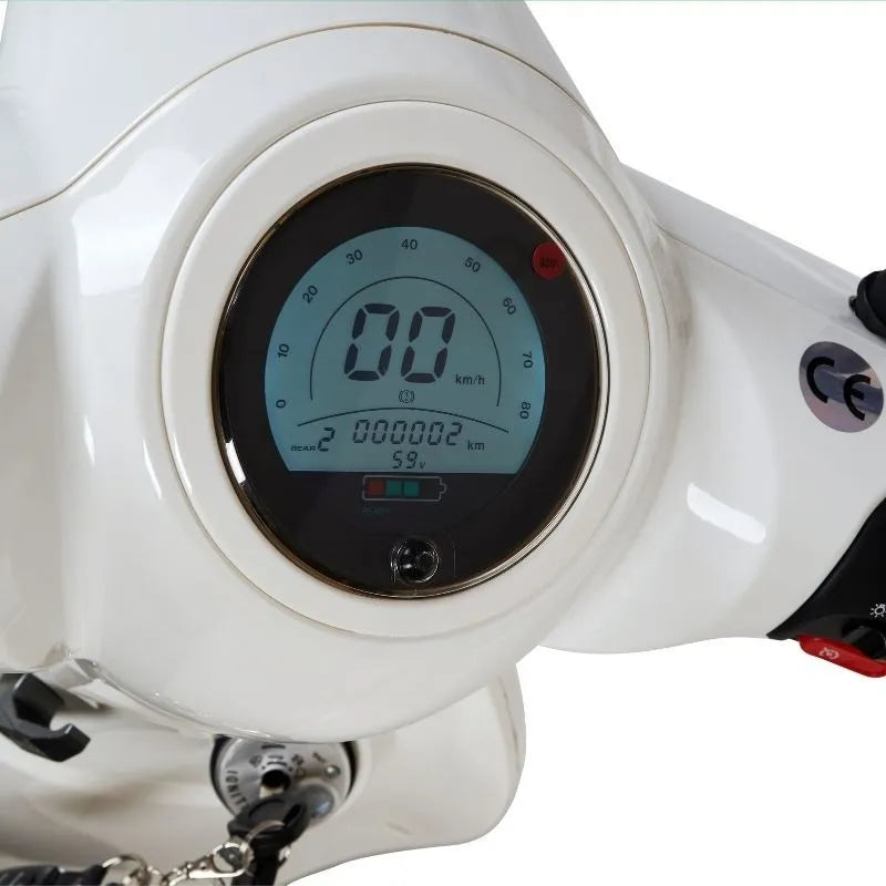 Scooter électrique TIVOLI 1500W homologué (Autonomie jusqu'à 130 km) - MSJ NEXGEN